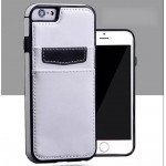 Wholesale iPhone 8 Plus / 7 Plus Leather Style Credit Card Case (White)